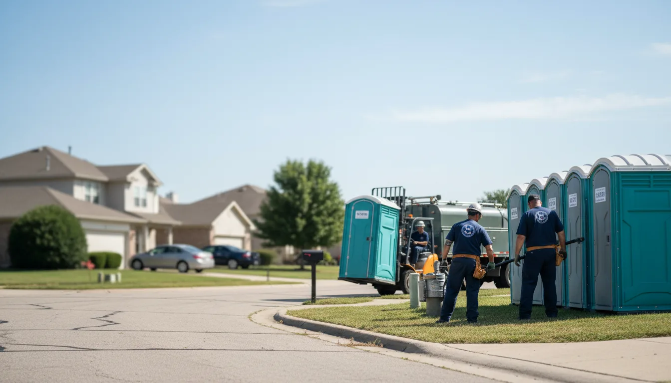 Porta Potty Rental in Rose Hill, KS near me